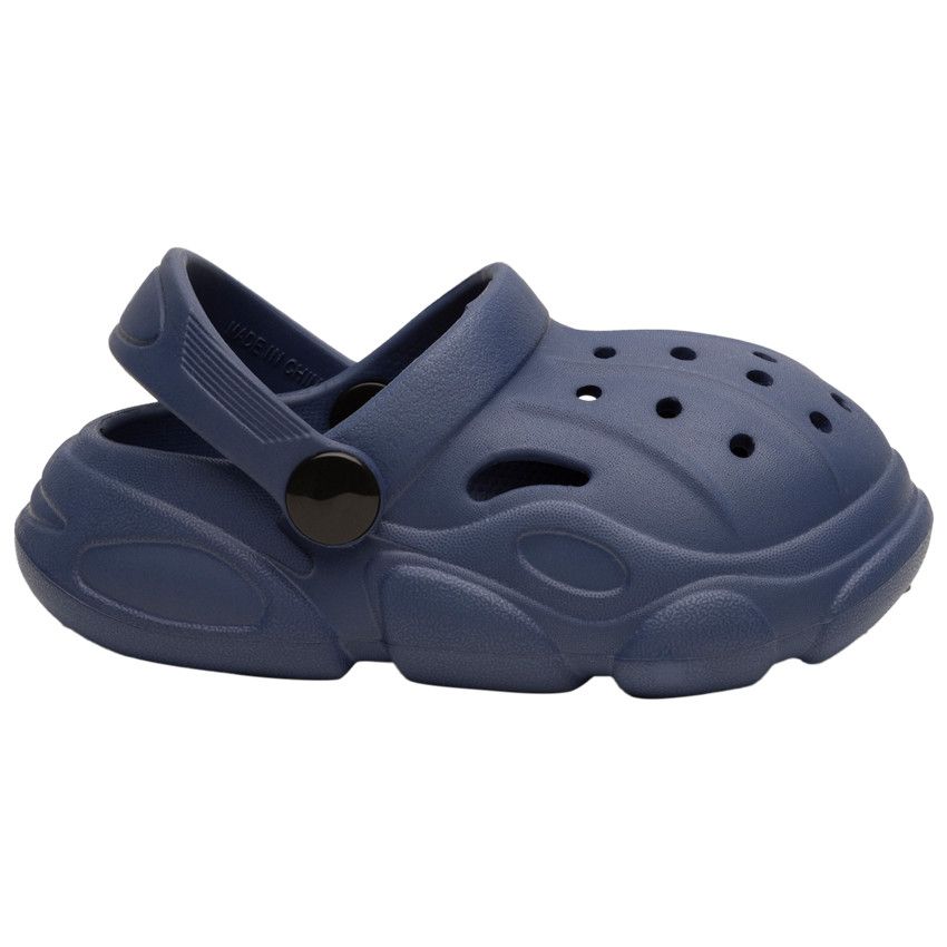 Sabots esprit sneaker avec lanière pour bébé garçon - Bleu marine