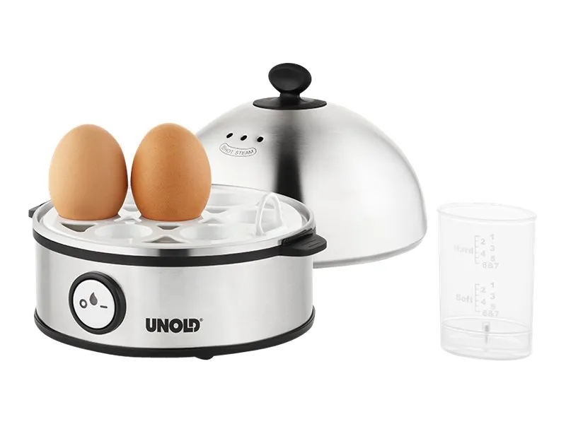UNOLD 38626 Edel - Æggekoger - 360 W - rustfrit stål/sort