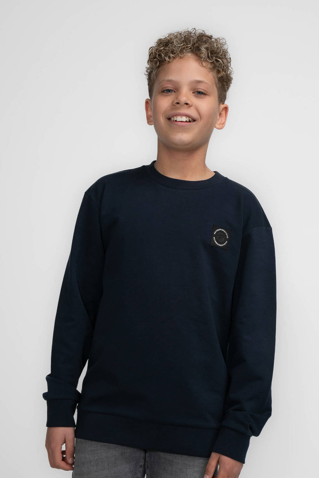 Petrol Industries sweater blauw