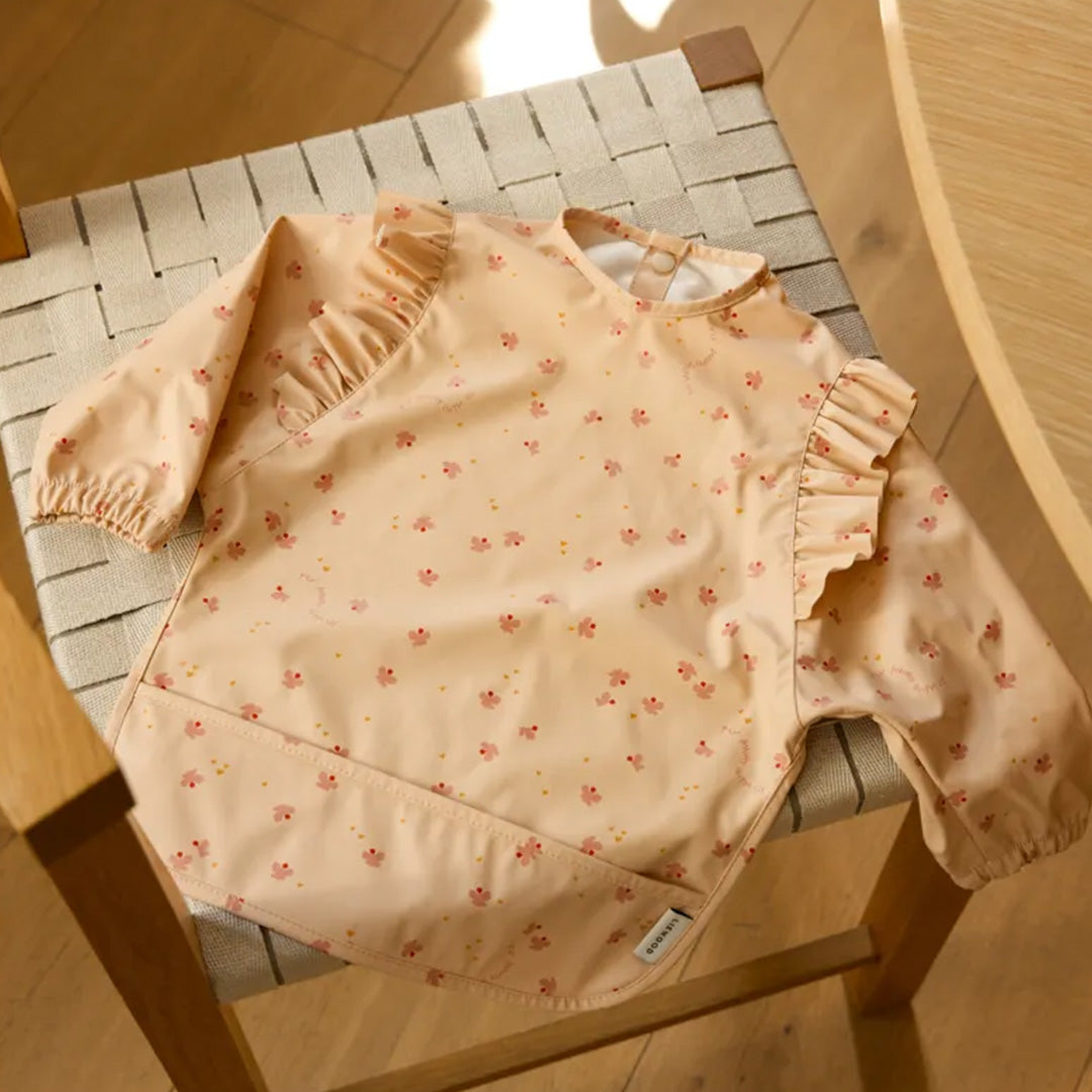 liewood mouwslab merle ruffles - butterfly - apple blossom