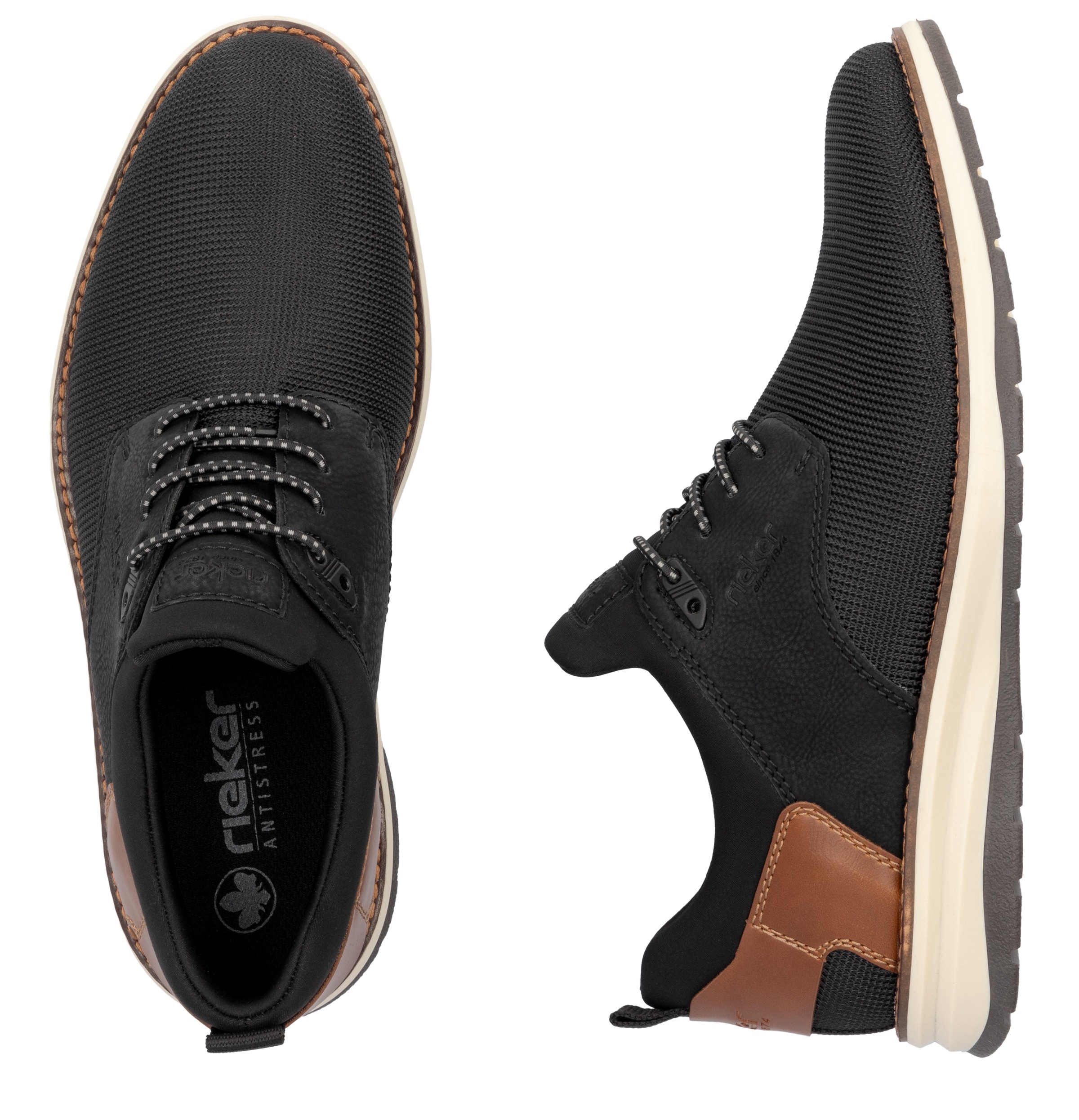 Rieker Slip-On Sneaker  , Halbschuh, Freizeitschuh, Schlupfschuh mit Gummizug