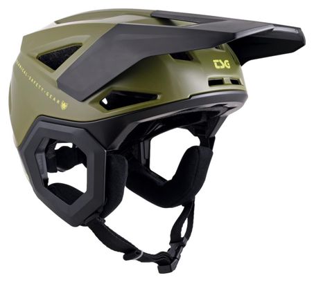 Casque TSG Prevention Solid Color Vert / Noir