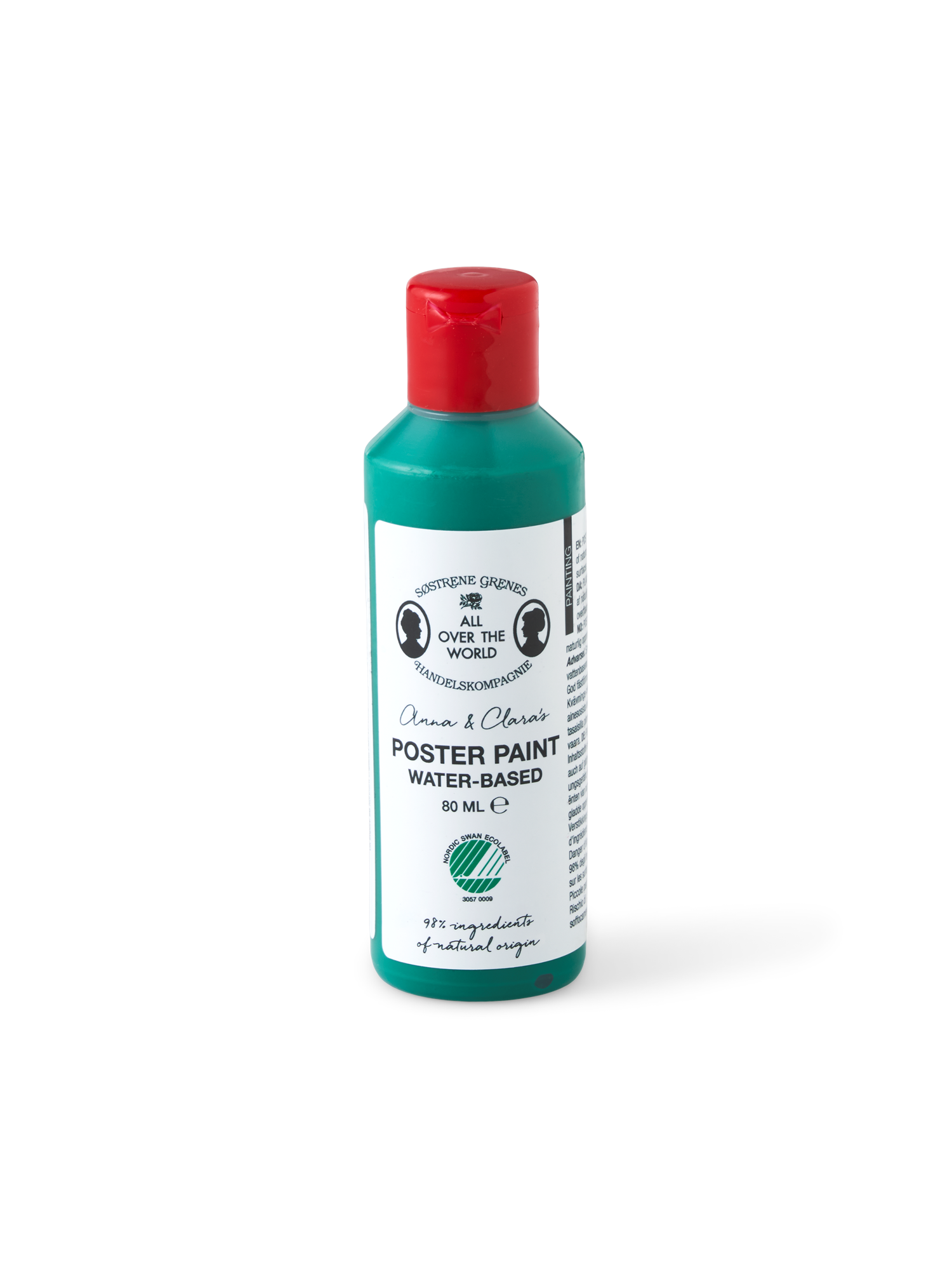 Plakatmaling 80 ml | Svanemærket. 80 ml. | White
