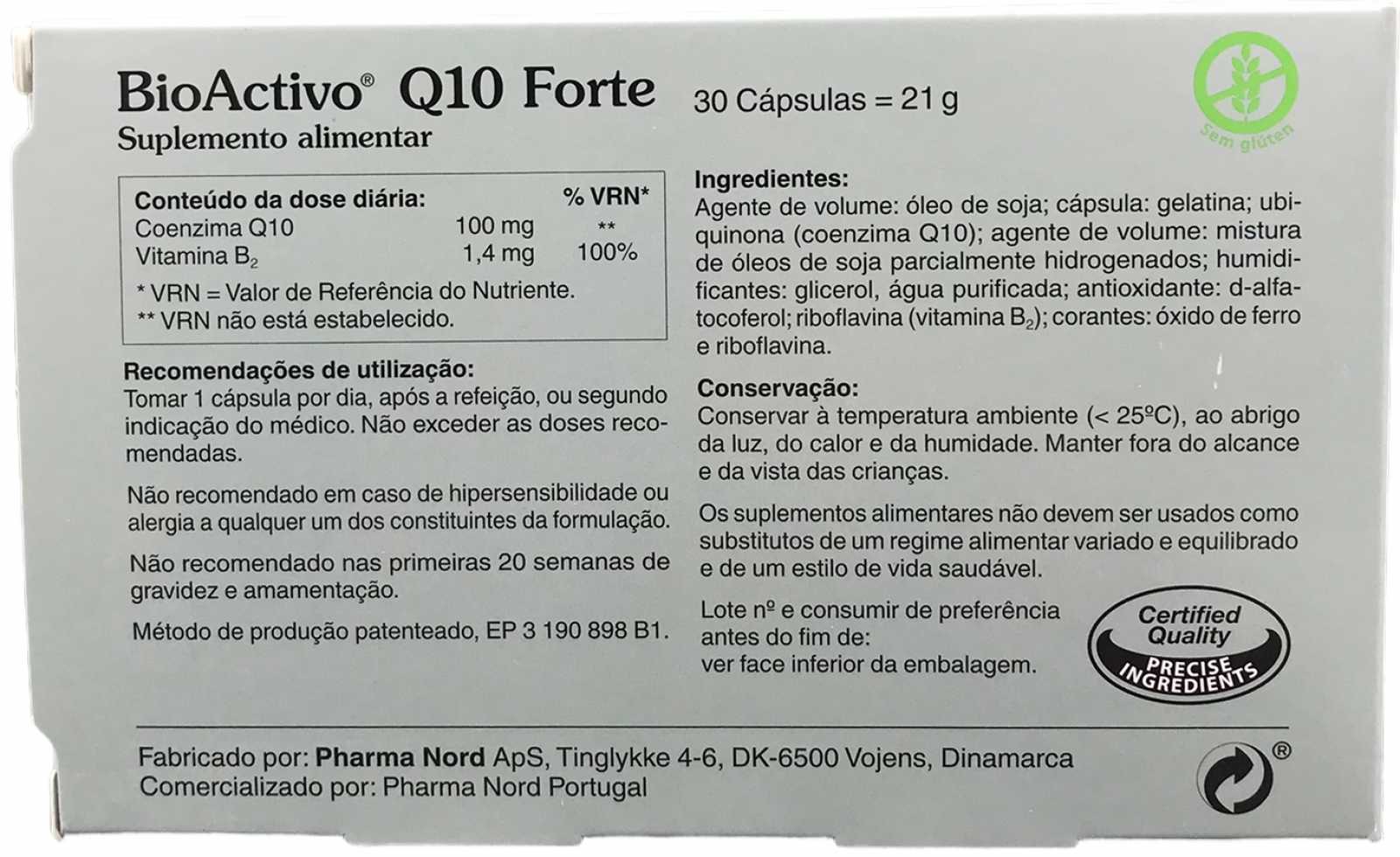 Bioativo Q10 Strong 30 cápsulas