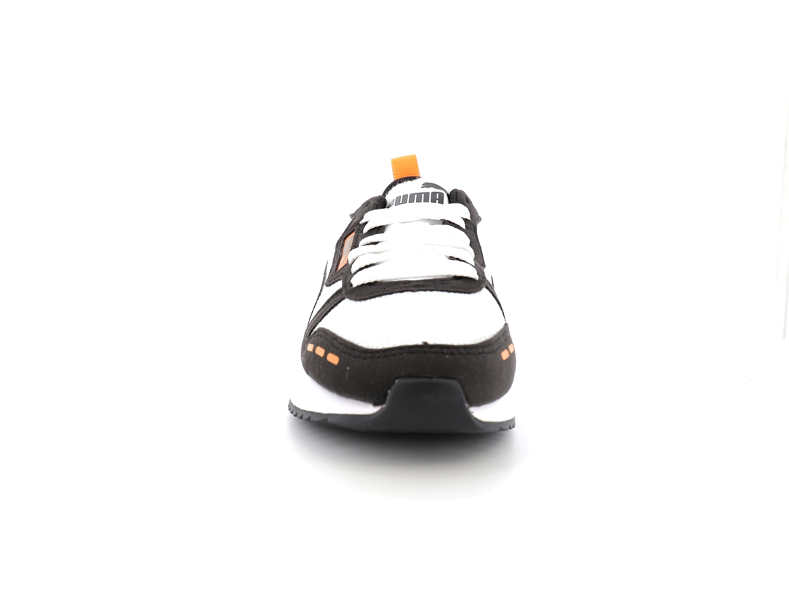Puma-PUMA R78 Matières combinées Blanc Noir