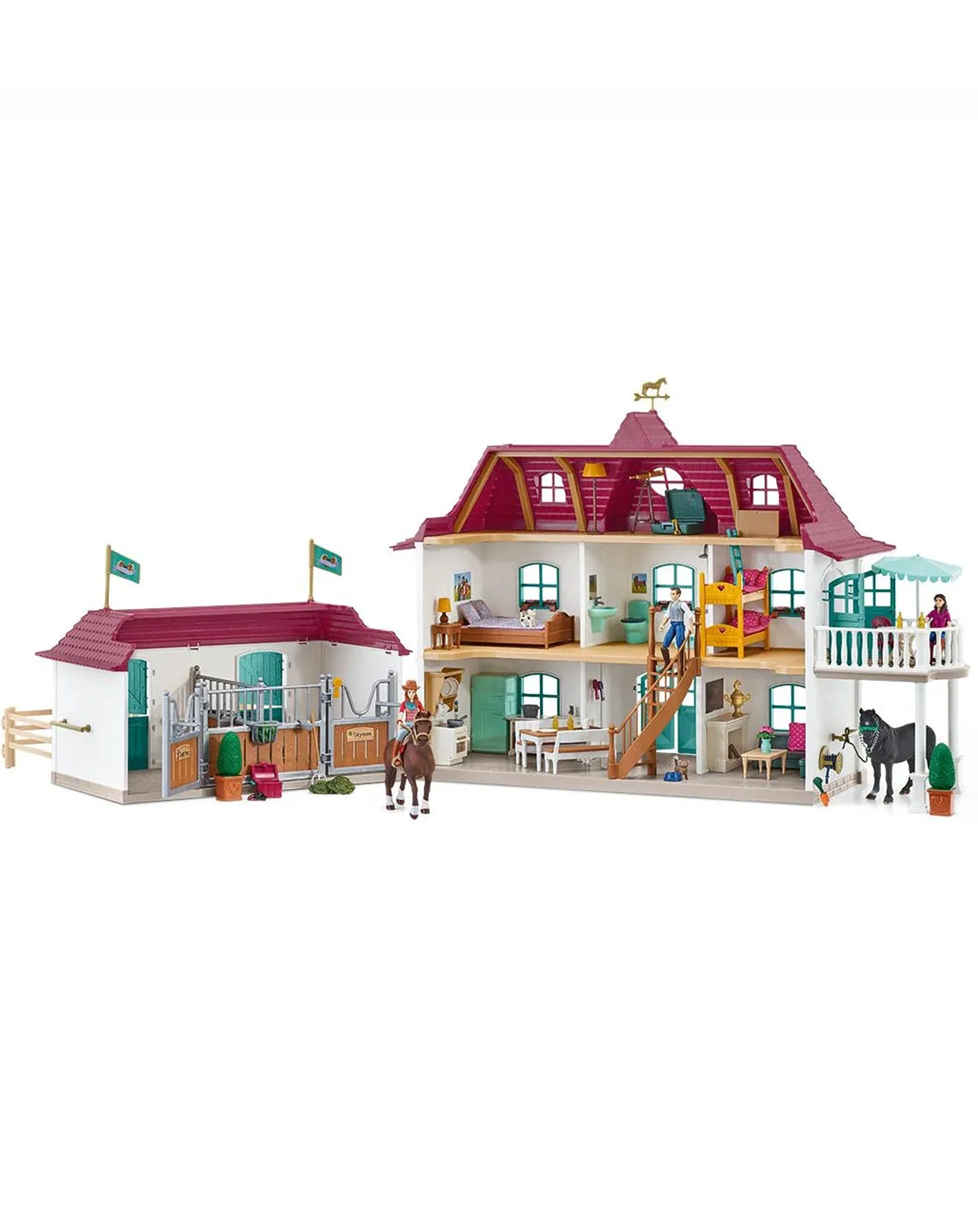 schleich® 42551 Horse Club – Lakeside Pferdehof