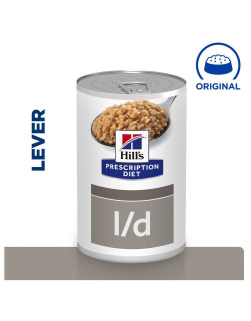 Hill's Prescription Diet L\/D Liver Care Blik - Hondenvoer - 370 g