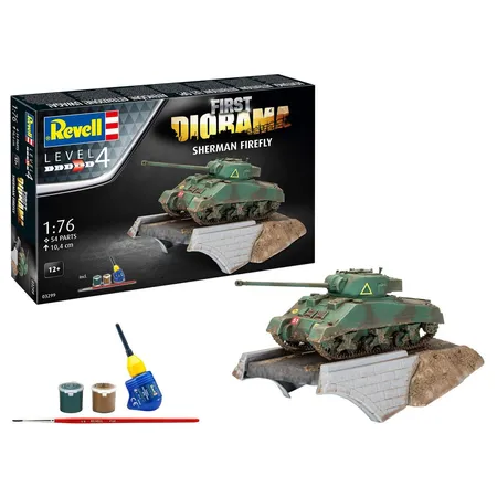 Revell First Diorama Set - Sherman Firefly
