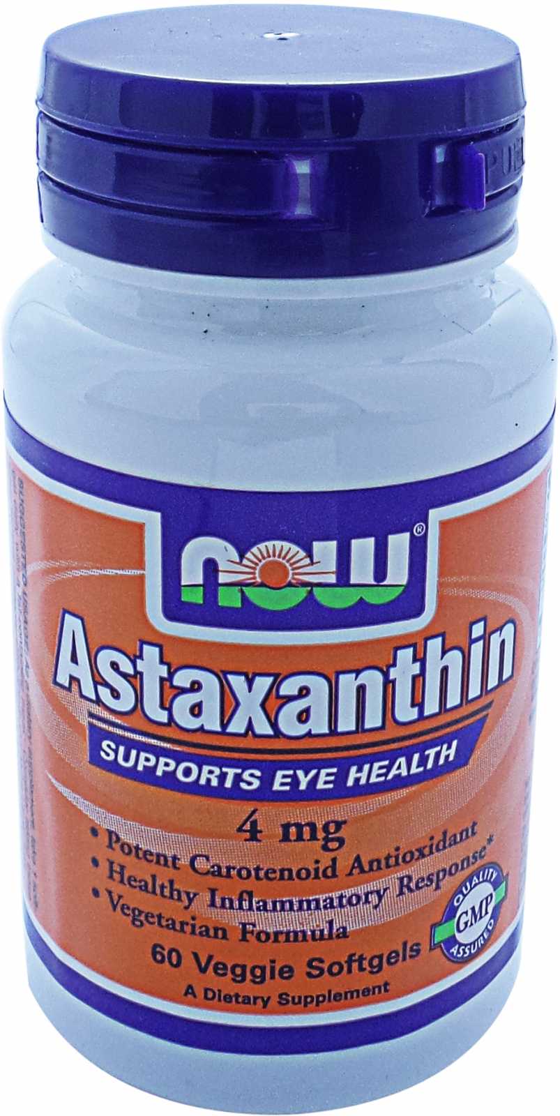 NOW Foods Astaxantina 60 cápsulas lisas
