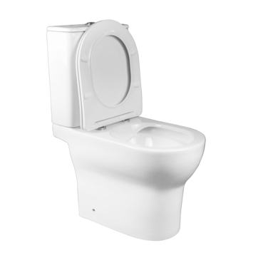 Atlantic duoblok toilet Nash wit D-vorm