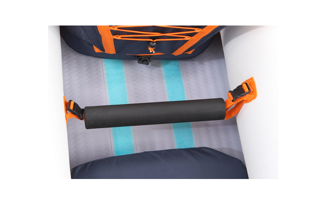 Coleman aufblasbares Kajak Kit Sevylor Maui 2+1 für 2 Erwachsene und 1 Kind inkl. 2 Paddel / wasserdichte Tasche / Getränkehalter / Luftpumpe