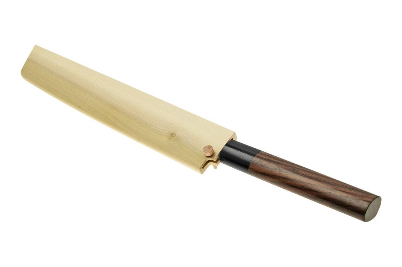 Eden Takobiki Ryoba 24 cm, red sandalwood