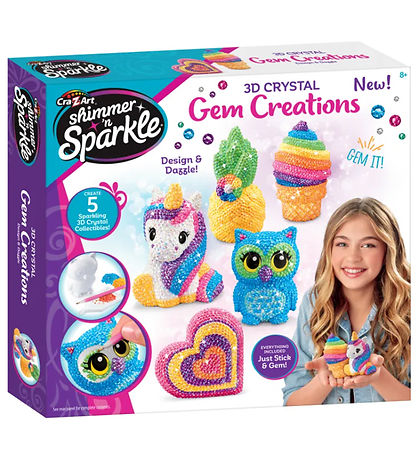 Shimmer N Sparkle Kreas?t - 3D Crystal Gem Creations