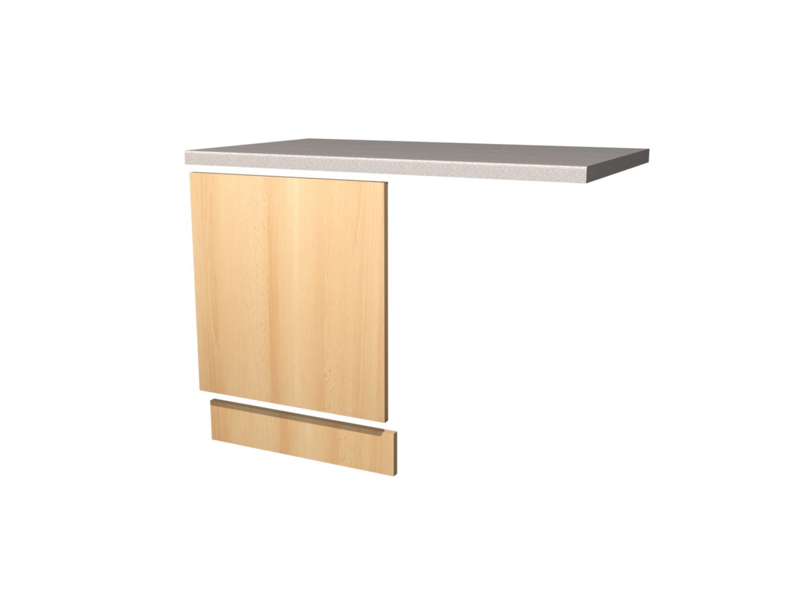 Geschirrspüler-Umbau NANO - Buche - 110 cm