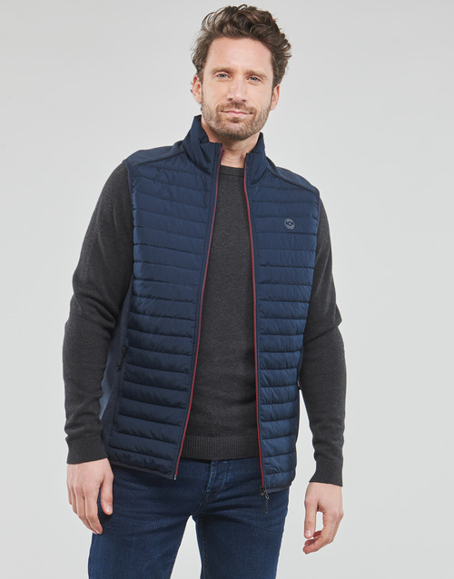 Jack & Jones - JJEMULTI BODYWARMER COLLAR - Marine
