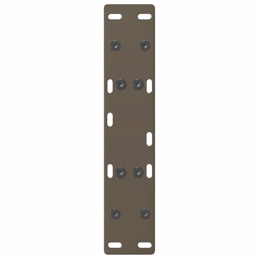 vidaXL A-vormige salontafelpoten 2 stuks 30x(30-31) cm staal