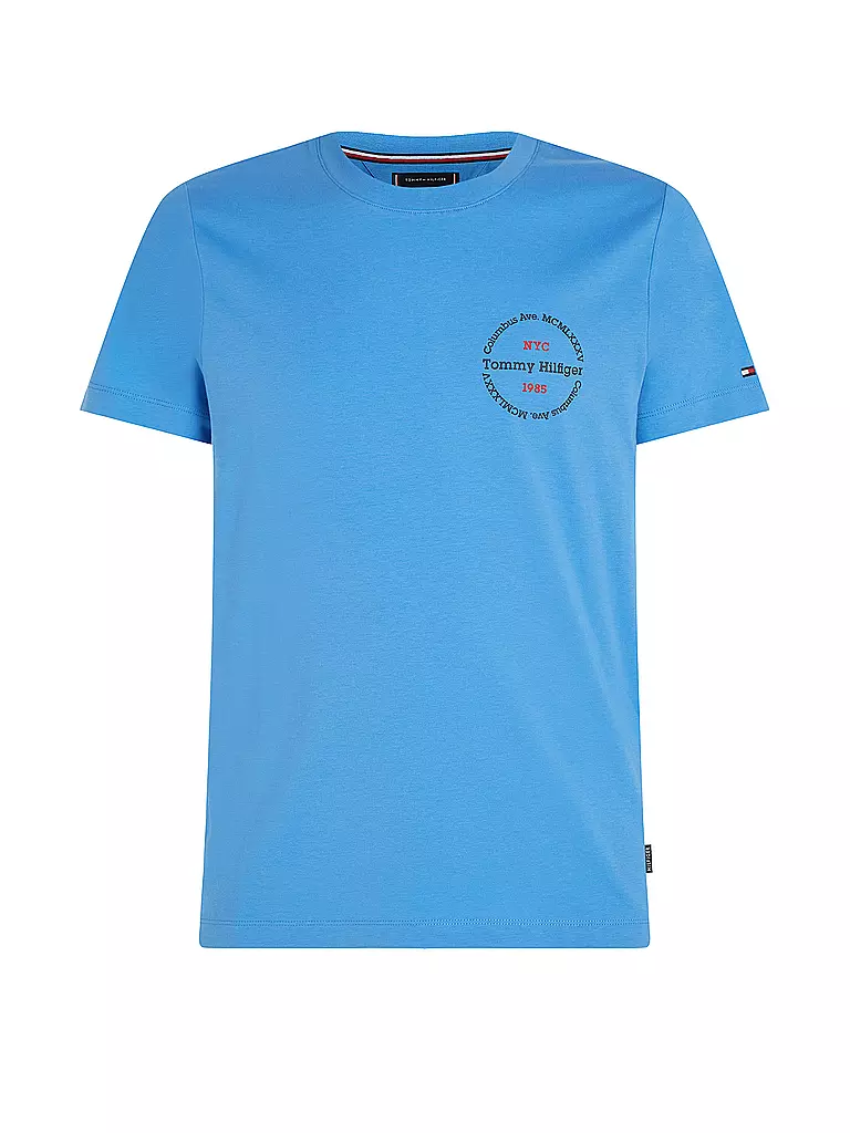 TOMMY HILFIGER T-Shirt hellblau