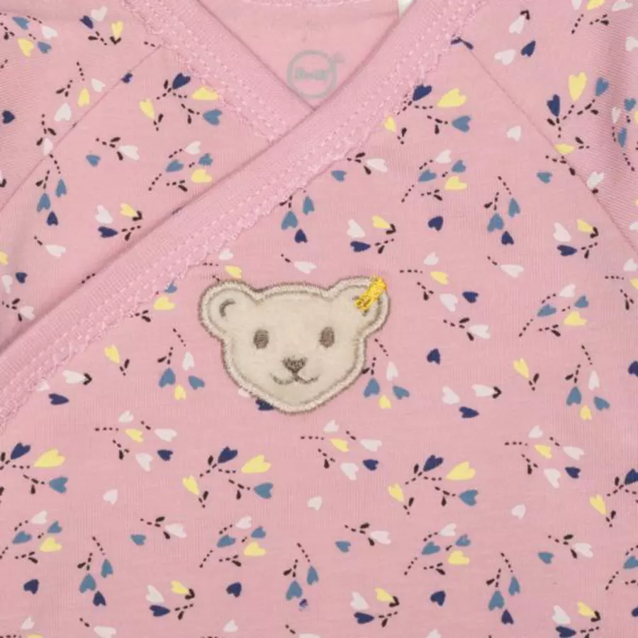 Steiff Girls Wickelbody langarm Pink Nectar