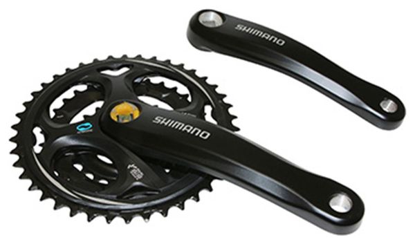 PEDALIER VTT SHIMANO  7-8V. ALTUS NOIR 170mm 42-32-22 (BOITIER 123mm)