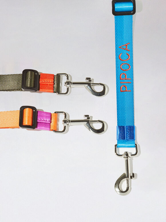 Guia personalizável para cães - Azul