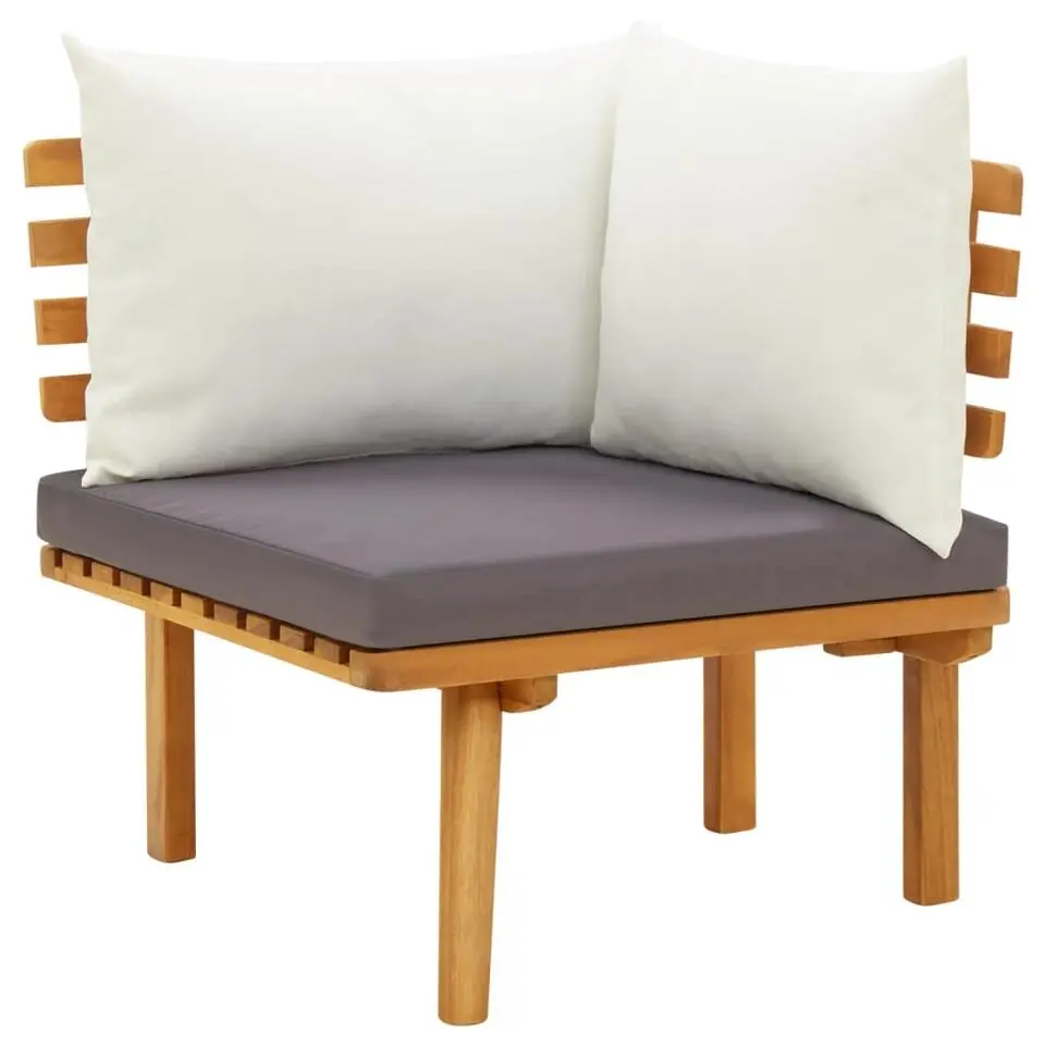 vidaXL - Loungeset - Bruin - Acaciahout