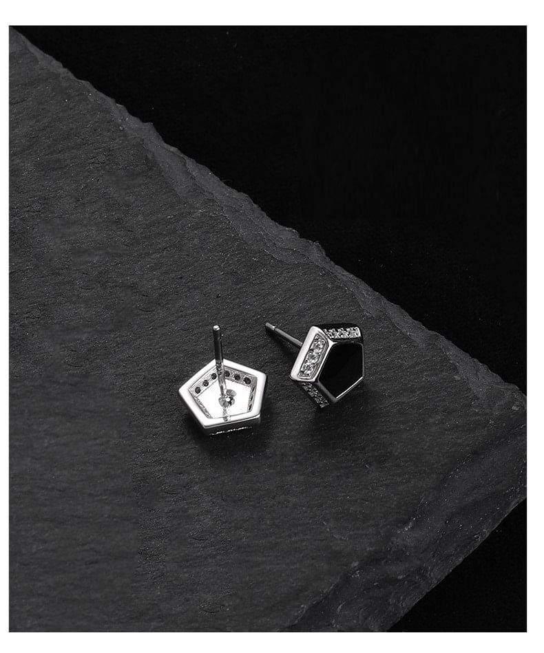 Karina Moon - 925 Sterling Zilveren Oorknop