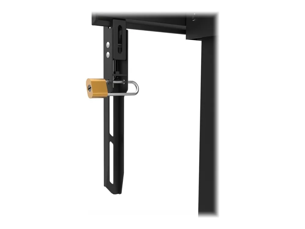 Neomounts FL55-875BL1 - Vogn med hjul - motoriseret - for LCD display - låsbar - stål - sort - skærmstørrelse: 55