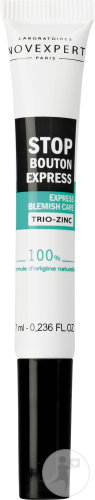 Novexpert Trio-Zinc Stop Bouton Express Peaux Sensibles Mixtes À Grasses À Tendance Acnéique 7ml