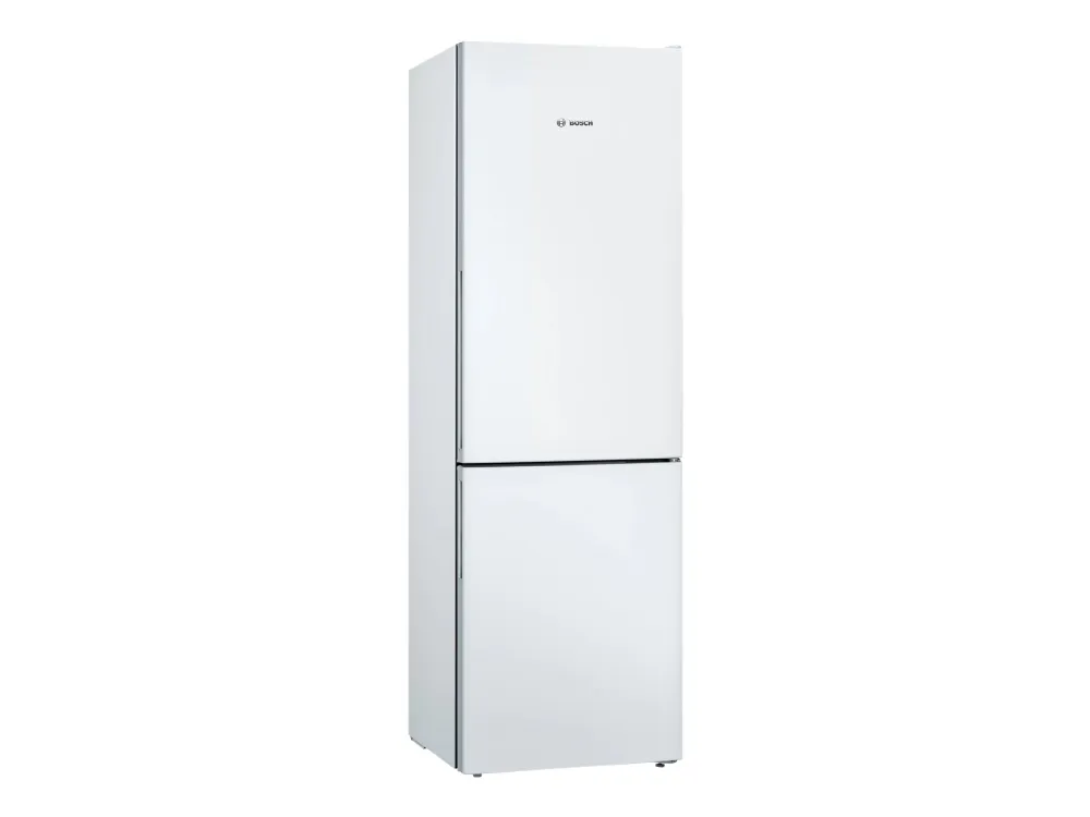 Bosch Serie | 4 KGV362WEAS - Køleskab/fryser - bund-fryser - bredde: 60 cm - dybde: 65 cm - højde: 186 cm - 308 liter - Klasse E - hvid
