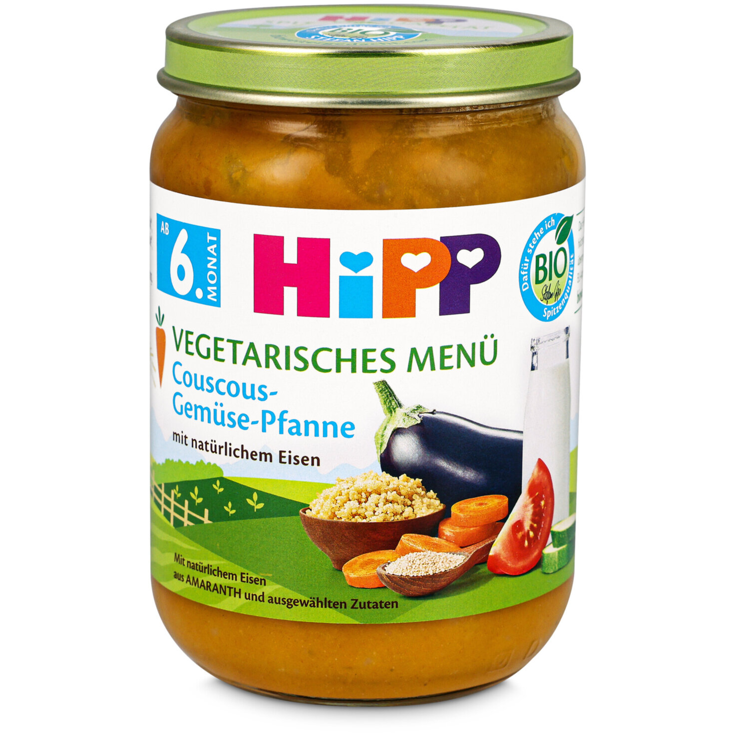Hipp Couscous Gemüsepfanne 6+ Monate