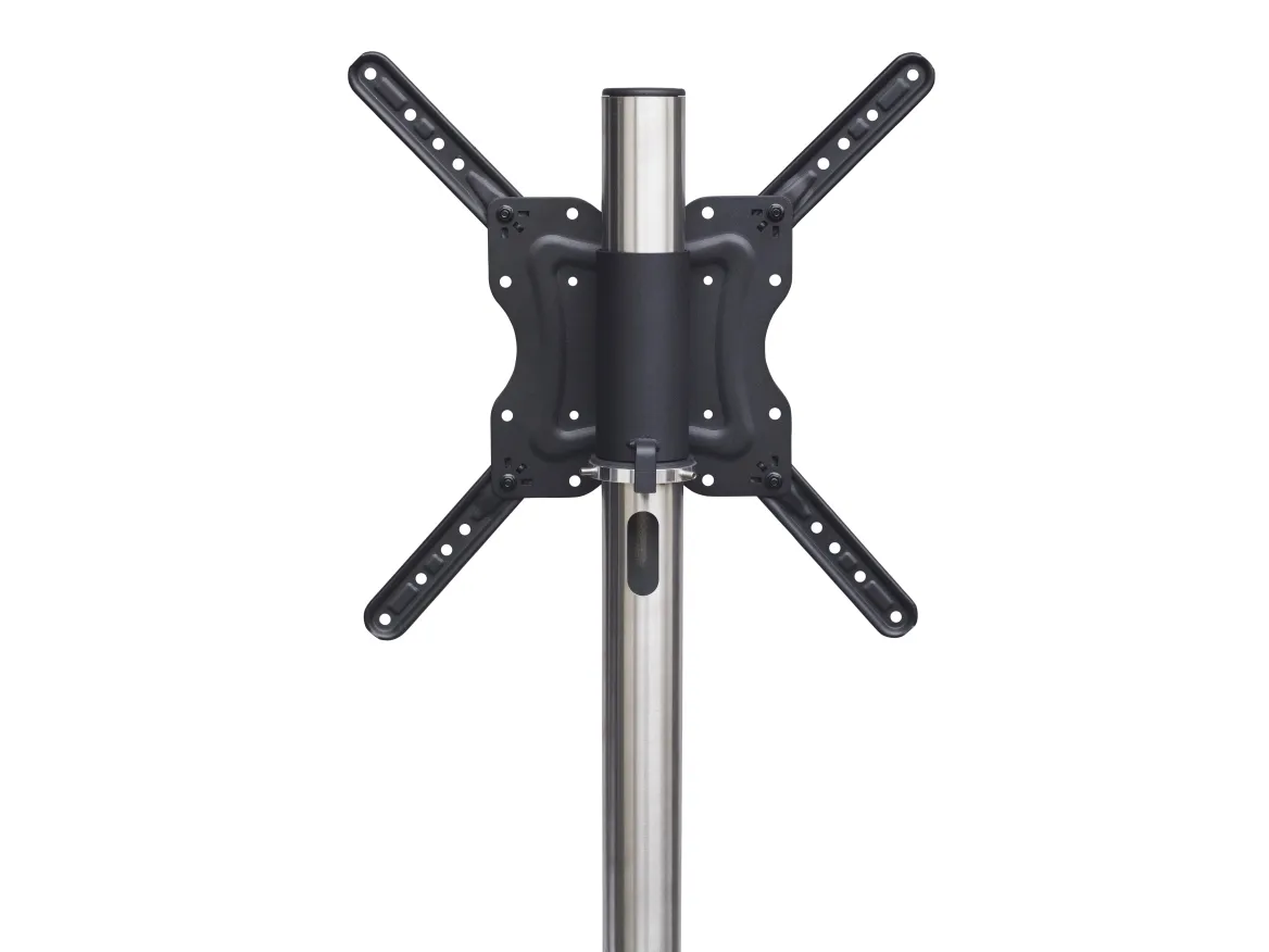 Sinox StandView - Stativ - for LCD display - aluminium, børstet stål - sølv - skærmstørrelse: 26