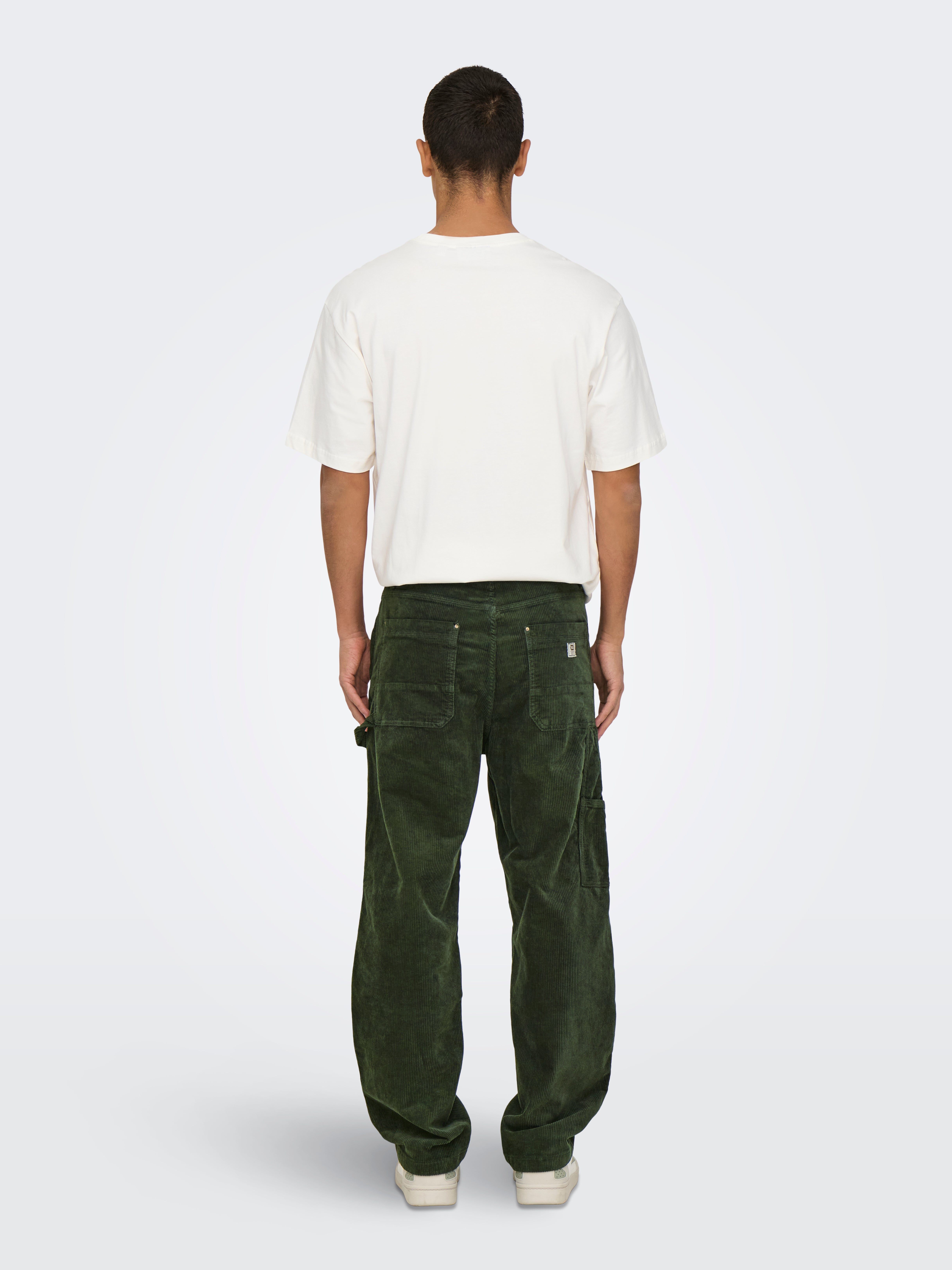 ONSFADE Locker geschnitten Hose mit weitem Beinschnitt Rosin