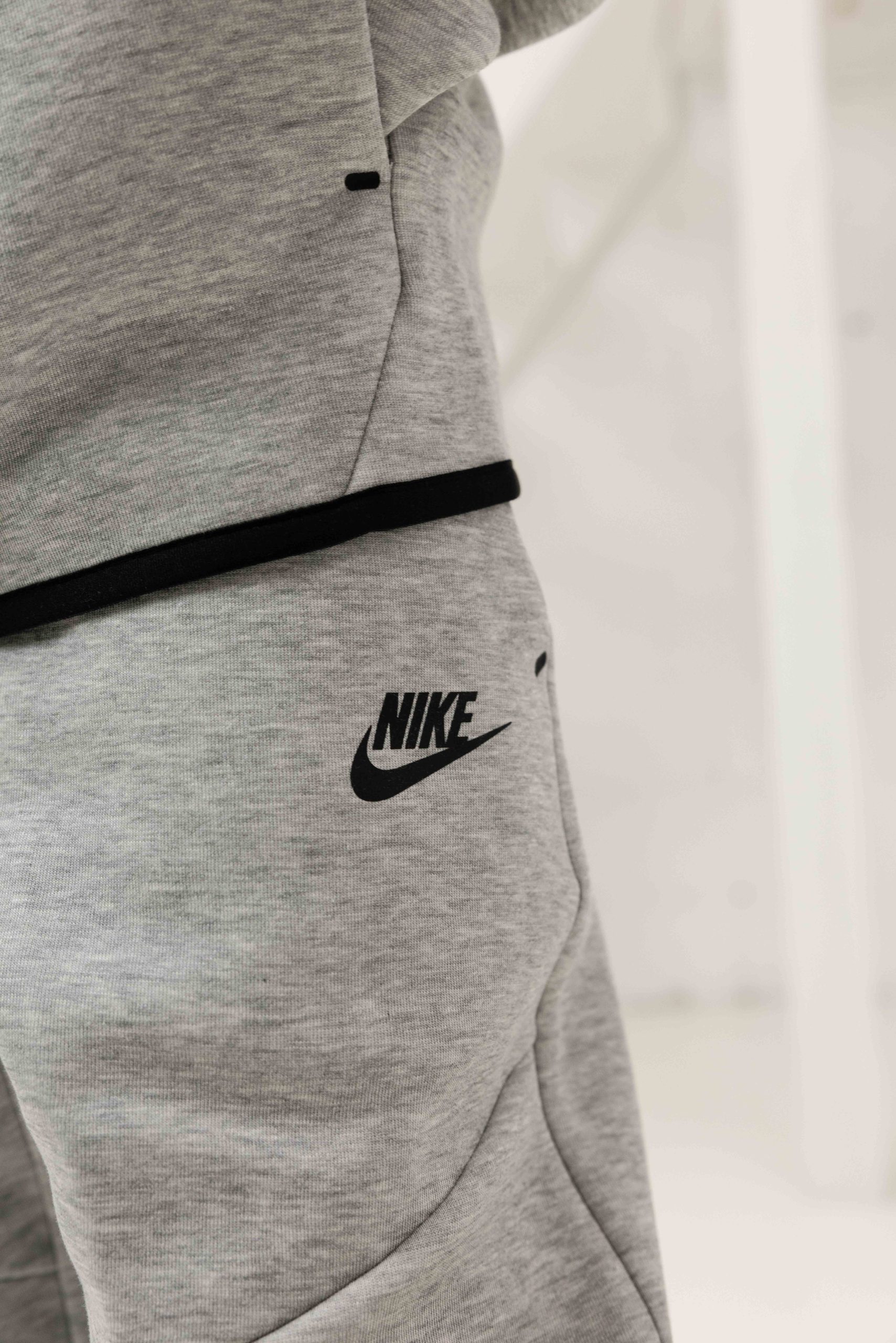 Nike Tech Fleece Trainingspak Kids Grijs
