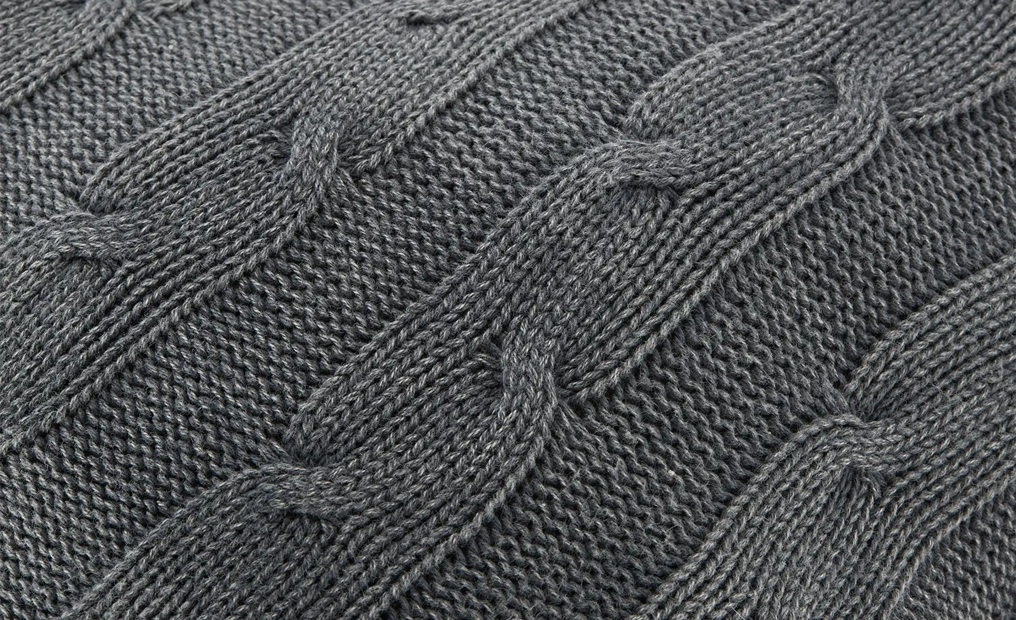 Gray & Jones Bodenkissen Strick