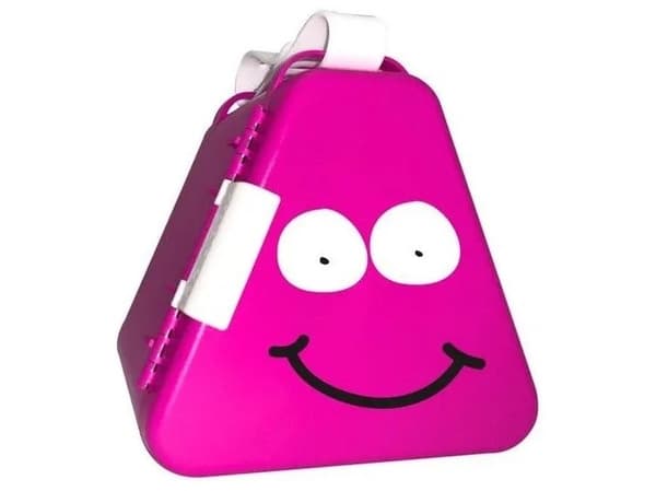 Trunki Portable box, TeeBee lekebeholder - rosa