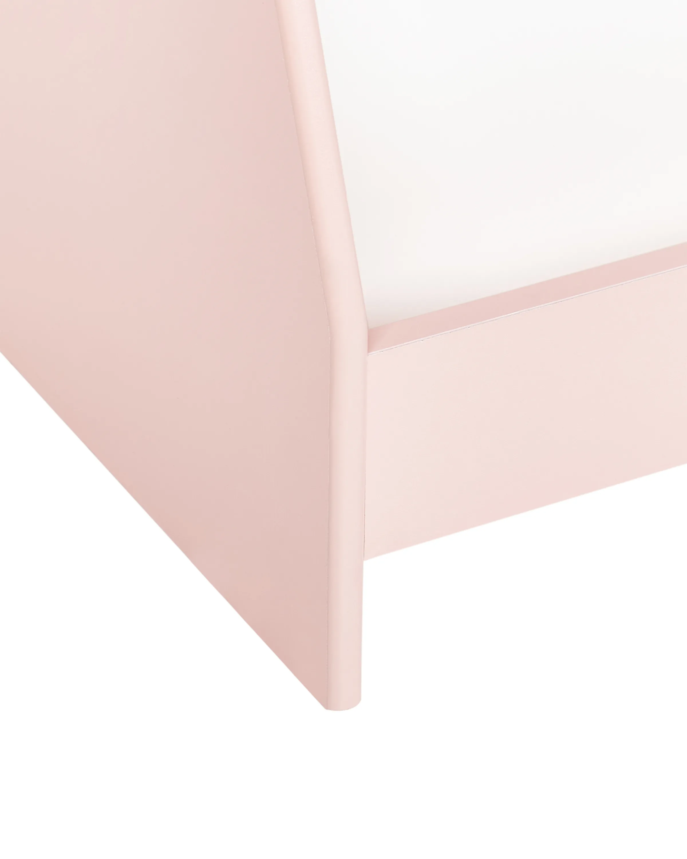 Boekenkast met 4 planken LILOET 70 cm Pastelroze