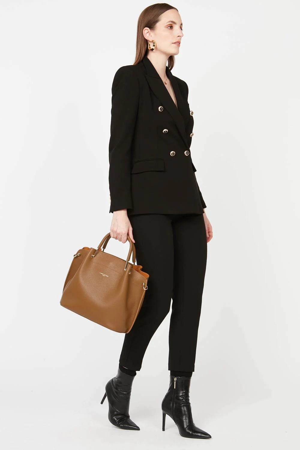 Foulonné Double-Grand sac à main