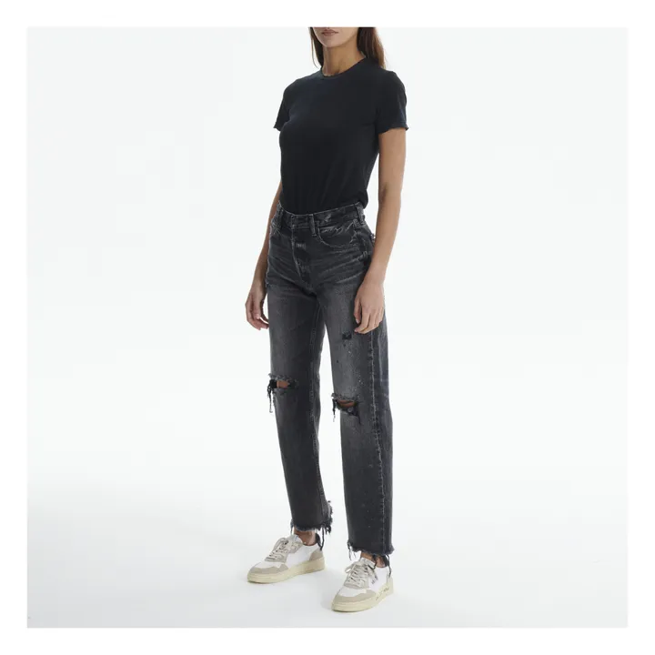 Moussy Vintage Jean MV Odessa Wide Straight | Noir