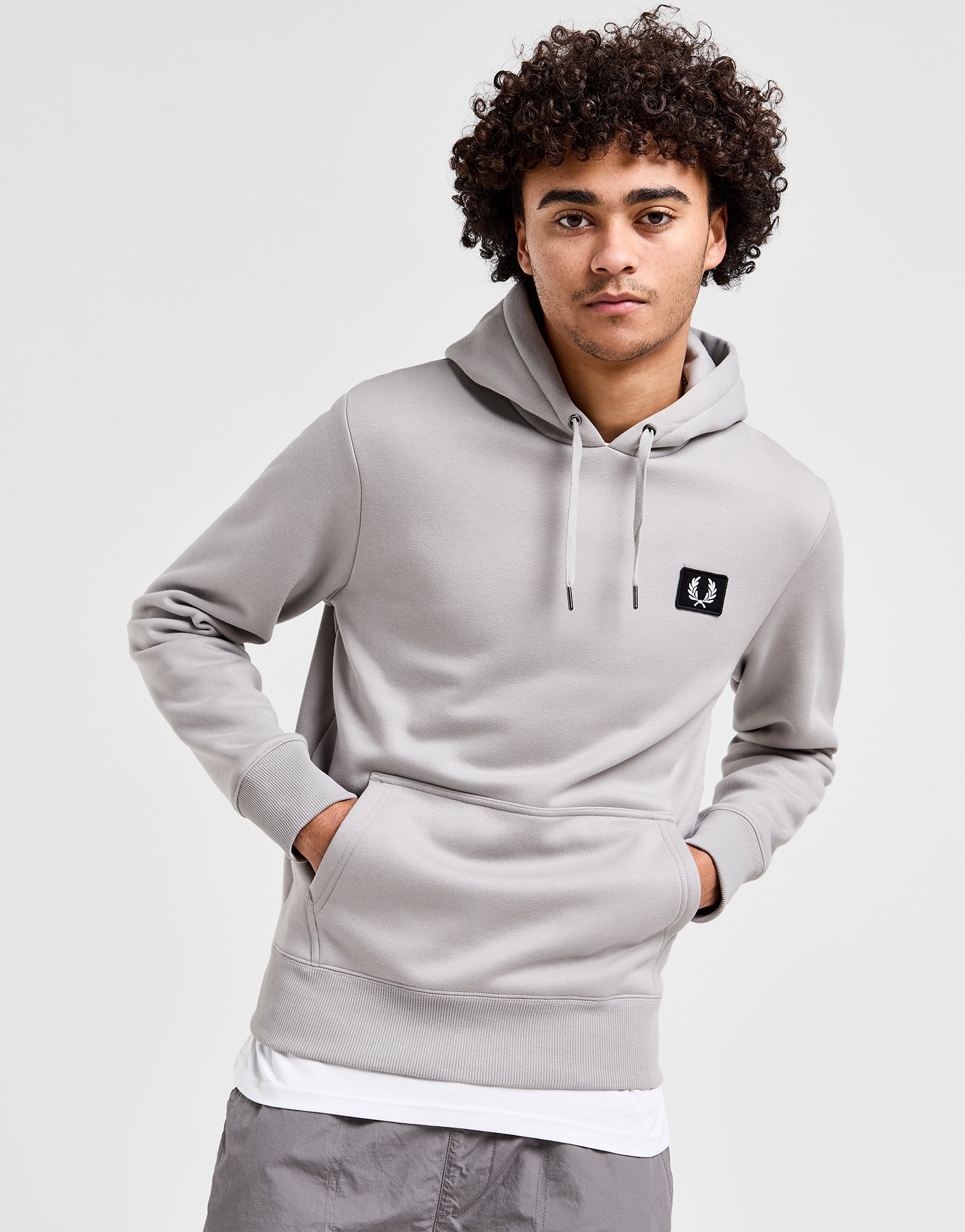 Fred Perry Sweat à capuche Badge  Homme