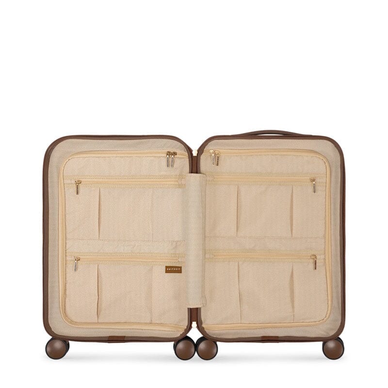 SUITSUIT Fab Seventies Handbagage Spinner 55 Cacao Brown