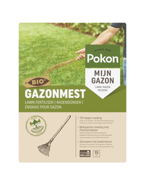 Pokon Bio Gazonmest - Gazonmeststoffen