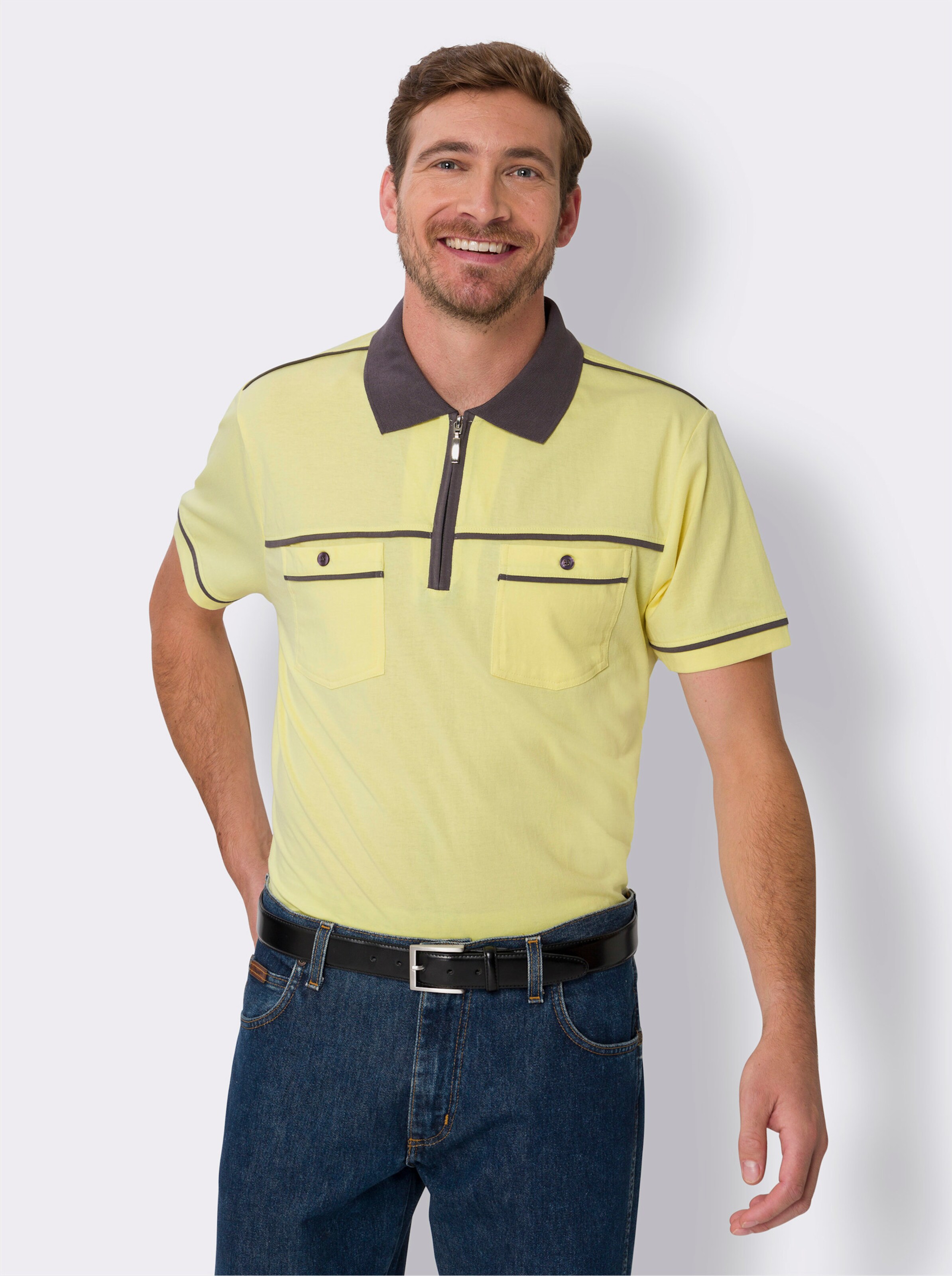 Kurzarm-Poloshirt