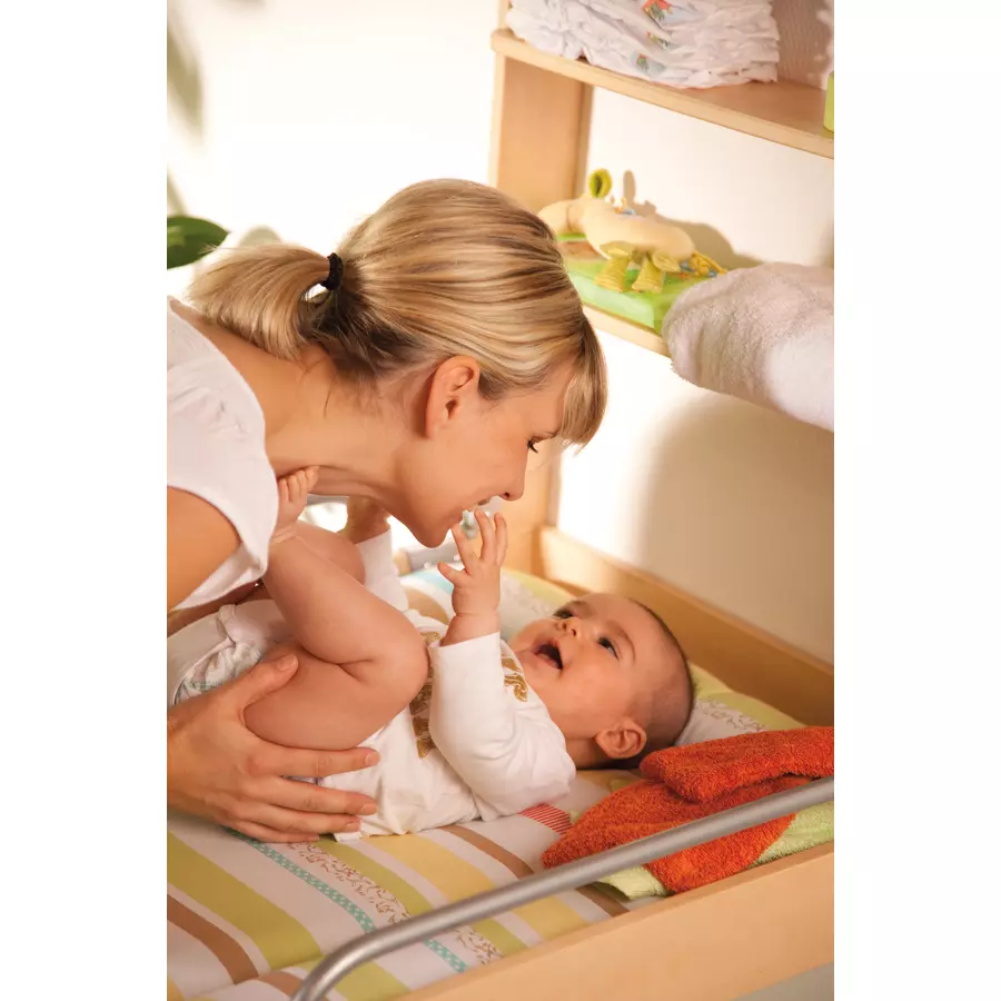 roba Wandwickelregal Dschungelbaby natur