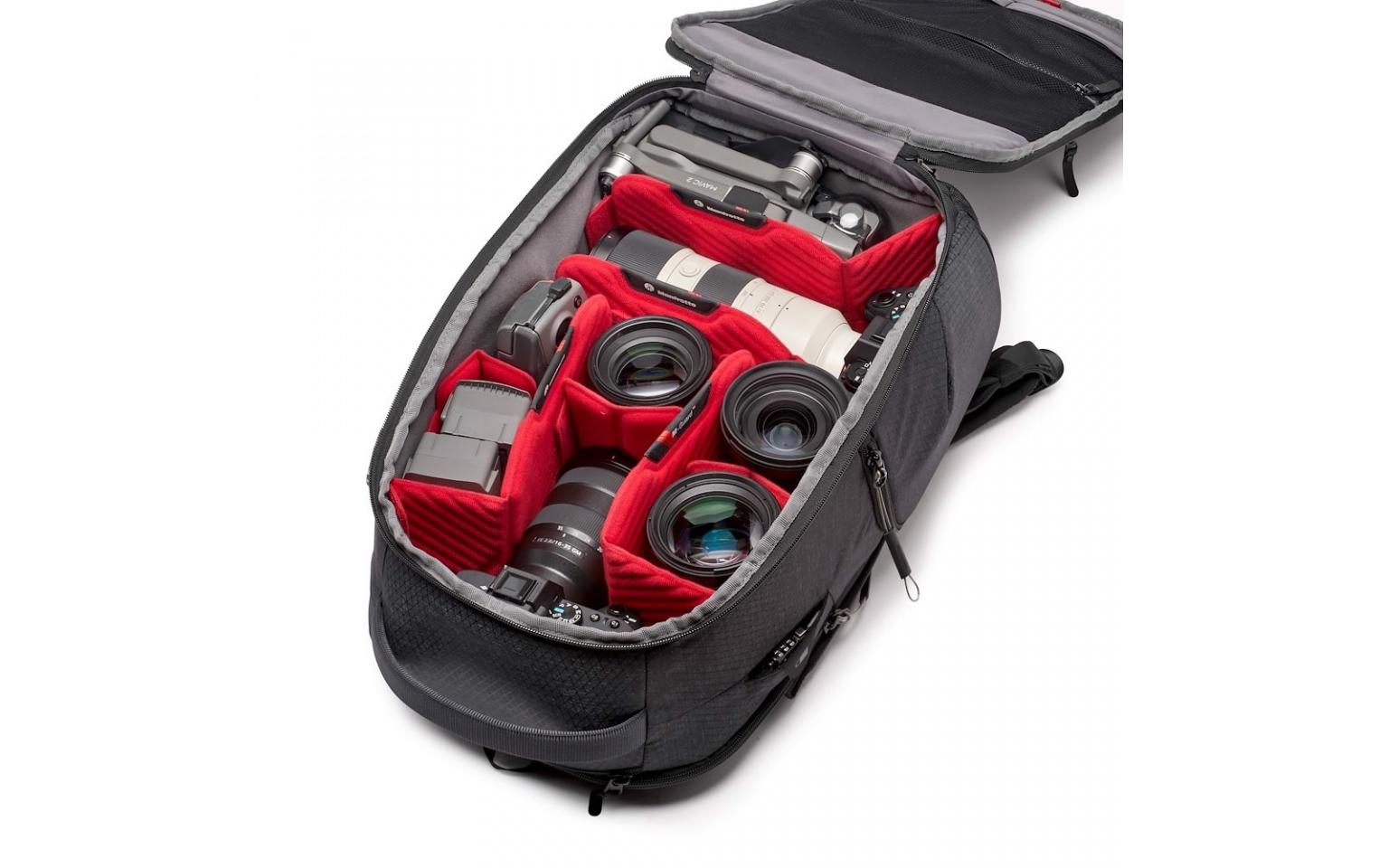 Fotorucksack PRO Light Frontloader M<br>Professioneller Kamerarucksack mit Bodenverstärkung und Stossschutz