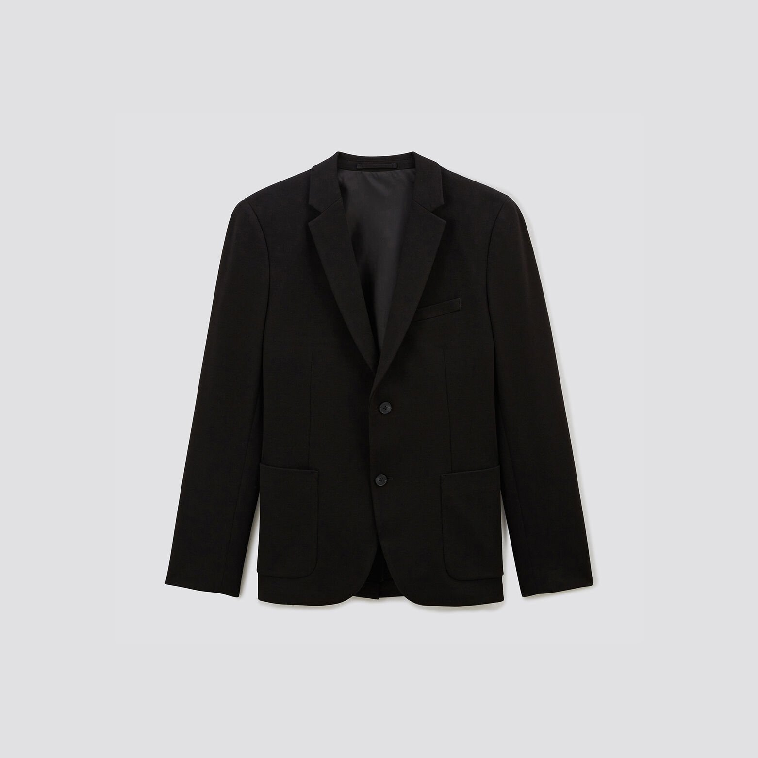 Veste maille slim Noir