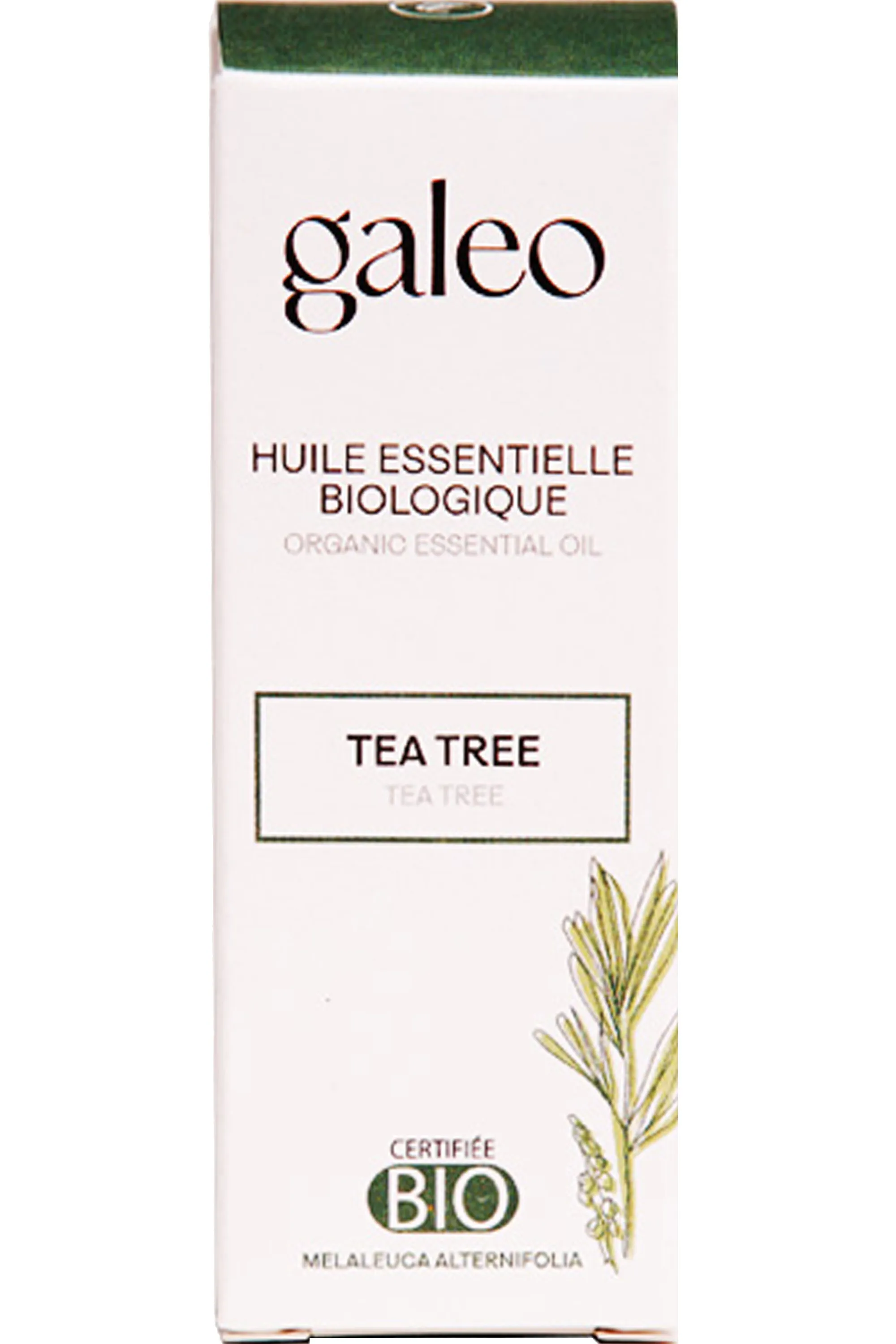 Galeo Huile essentielle biologique Tea tree-10 ml