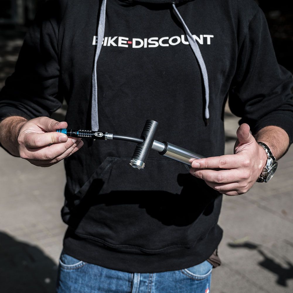 CrankBrothers Klic Handpumpe HV mit Manometer kaufen | Bike-Discount