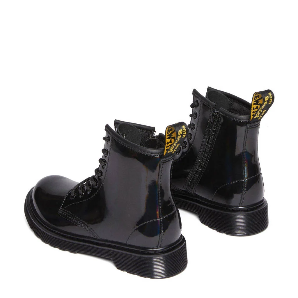 Dr. Martens 1460 Kleuter/Tiener leren veterboots zwart