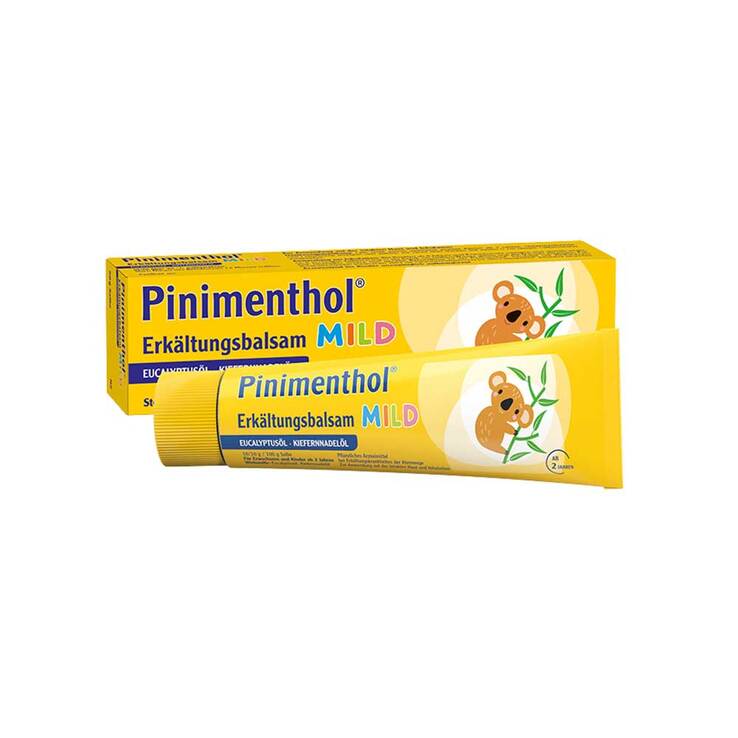Pinimenthol® Erkältungsbalsam mild Eucalyptusöl Kiefernnadelöl, 50 g