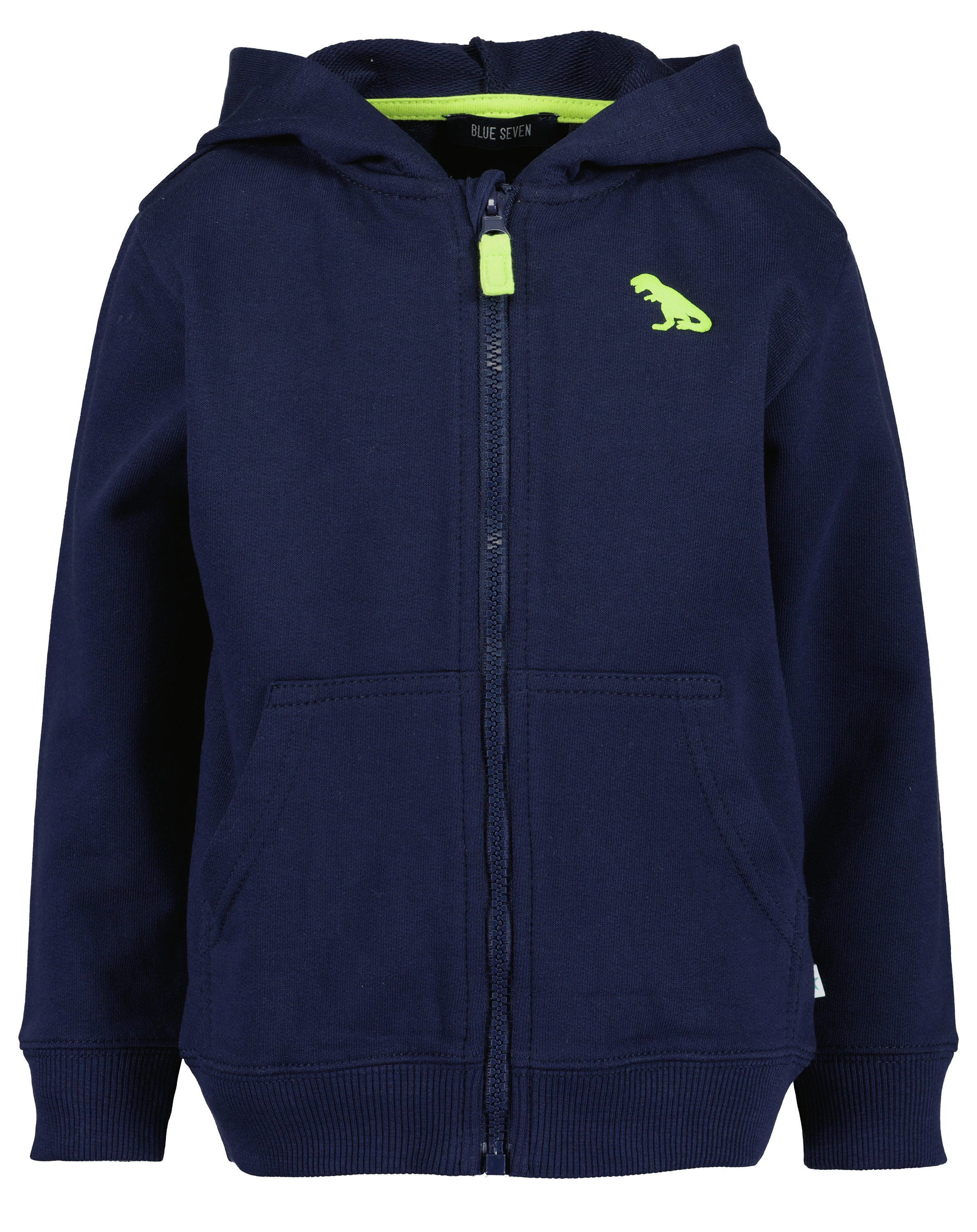 Kapuzen-Sweatjacke LITTLE REX in ultramarin